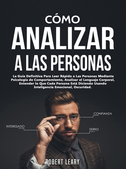 Title details for Cómo Analizar a las Personas by Robert Leary - Available